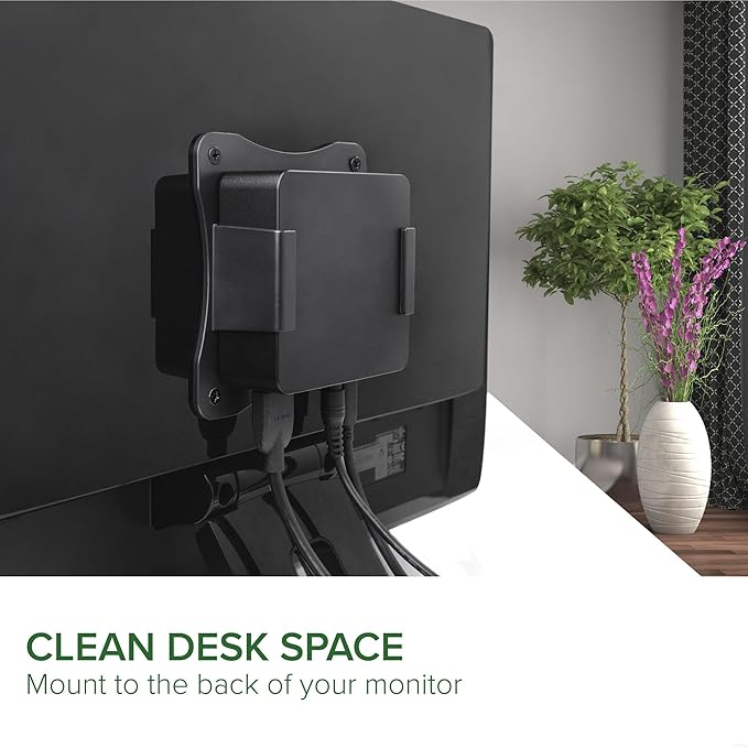 Plugable USB C Dock VESA Mount Compact with 85W Charging Thunderbolt 4/3 USB4 Compatible and Works with macOS, Windows, and ChromeOS Laptops (HDMI up to 4K@30Hz, USB-C PD) (Replaced by UD-Cube)