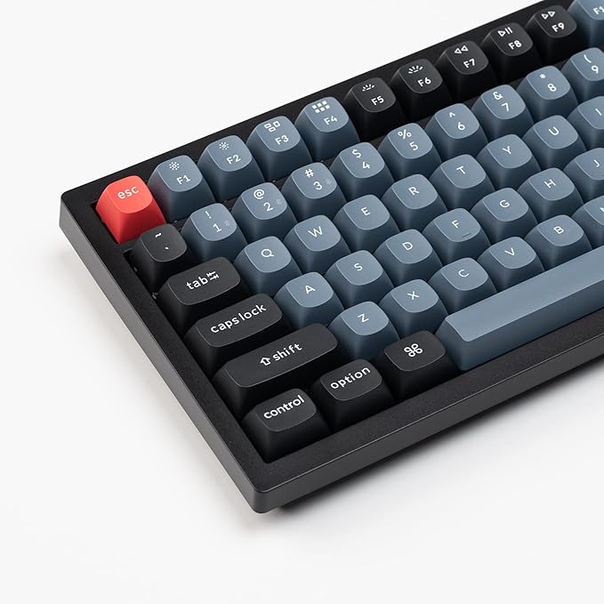 Keychron K4 Pro Custom Wireless Mechanical Keyboard, 100 Keys Hot-swappable QMK/VIA Programmable Macro with K Pro Brown Switch RGB Backlit Compatible with Mac Windows Linux - Black