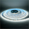 12V LED Strip Lights, 5mm Wide Ultra Narrow White 6000K 16.4ft SMD 2835 IP20 120 LEDs/M, Total 600 LEDs Rope Light Strip for Bedroom, Kitchen, Advertising Decoration