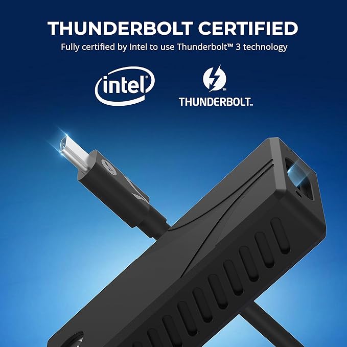 SABRENT 1TB Rocket Nano XTRM External SSD, USB 3.2 / Thunderbolt 3, Speeds Up to 2700MBps (SB-XTMN-1TB)