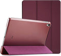 ProCase Smart Case for iPad Pro 9.7 Inch 2016, Ultra Slim Lightweight Stand Smart Case Shell with Translucent Frosted Back Cover for iPad Pro 9.7 Inch (A1673 A1674 A1675) -Wine