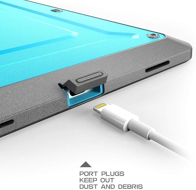 SUPCASE Unicorn Beetle PRO Case for iPad Air 3 (2019) and iPad Pro 10.5'' (2017), Heavy Duty with Built-in Screen Protector Full-Body Rugged Protective Case(Blue)