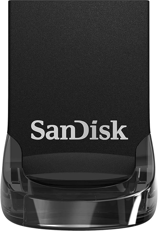 SANDISK 64GB 5-Pack Ultra Fit USB 3.2 Gen 1 Flash Drive (5x64GB) - Up to 300MB/s, Plug-and-Stay Design, Non-Retail Packaging - SDCZ430-064G-GAM5C