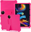 ATOOZ for TCL NXTPAPER 11 Plus Tablet Case 2025 (9649X) with PC Stand Soft Silicone Kids Case for TCL NXTPAPER 11 Plus 11.5 Inch (Rose Red)