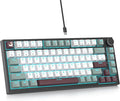 Mist 75% Wired Gaming Keyboard - Hot Swappable, Gasket Mount, Red Switch, RGB Backlit 82-Key TKL Mechanical Keyboard, NKRO for PC/Laptop Windows Gamers
