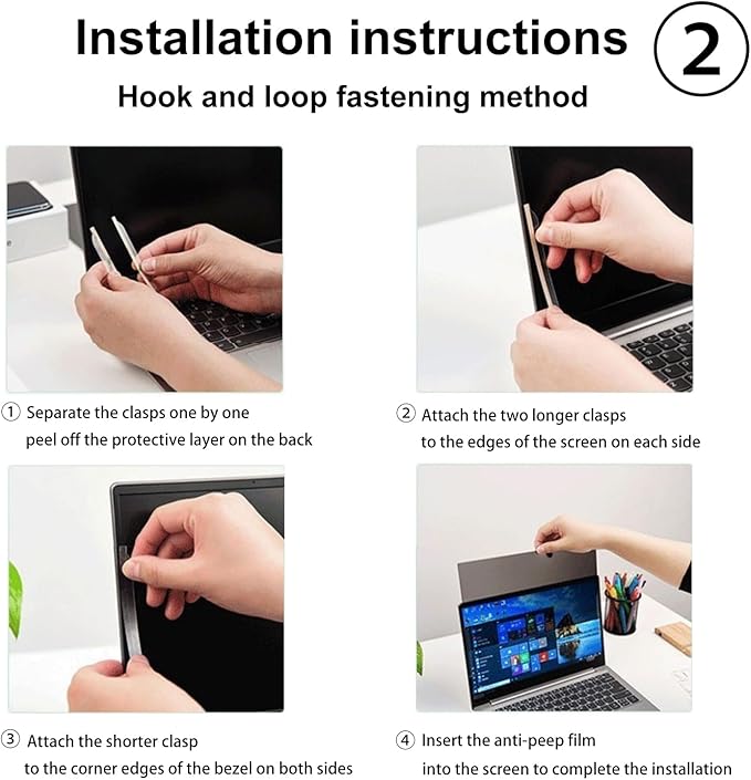 KEANBOLL Anti Blue Light Screen Protector Panel for 24 Inches Computer Monitor Blue Light Blocking Filter Anti Glare Shield for Desktop Computer - (Removable,No Need to Stick)