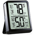 Antonki Room Thermometer, Digital Small Hygrometer Indoor Thermometer Humidity Gauge, Temperature Humidity Meter with Max/Min Record Monitor Sensor for Home, Plants - Battery Included