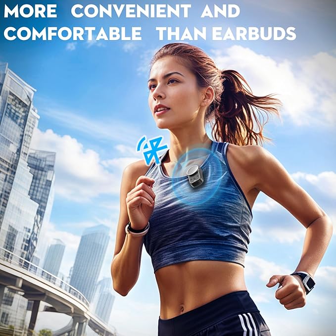 Mini Bluetooth Speaker, Clip-On Portable Speaker with Built-in Mics Hands-Free Music and Calls for Hiking/Biking, Waterproof Adjustable Volume Wearable Bluetooth Speaker, Gifts for Women/Men