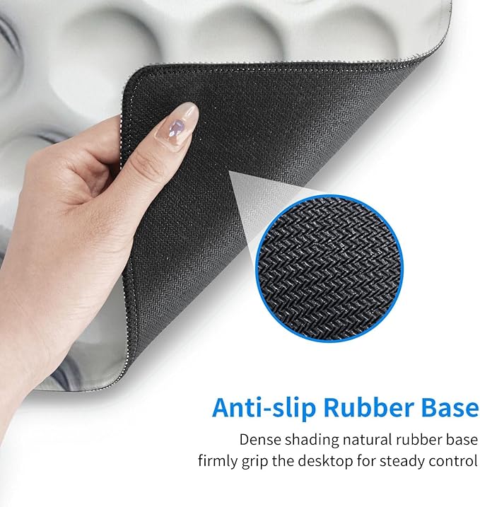 Golf Ball Mouse Pad, Golf Large Big Gaming Mouse Pad Desk Pad, Mousepad with Non-Slip Rubber Base, Extended XXL Mouse Mat for Computer Laptop Office Accessories