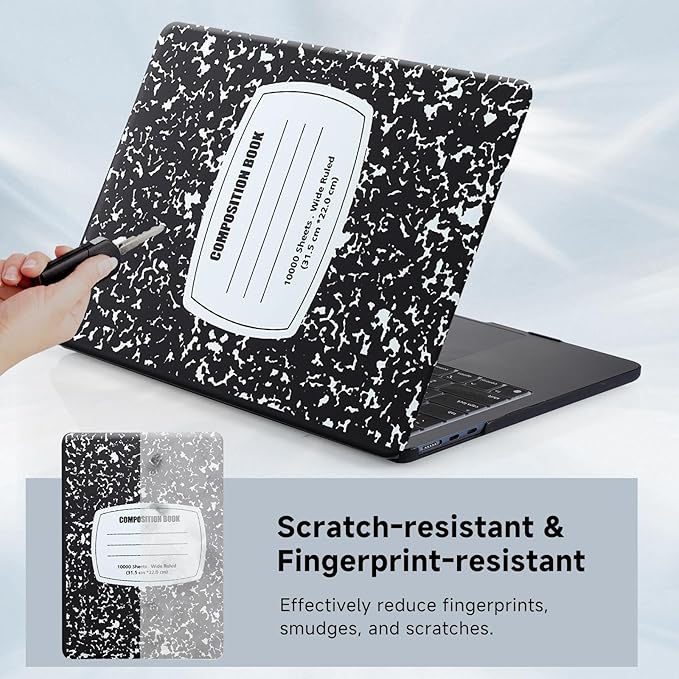 Funut for MacBook Pro 13 inch Case 2025 2024-2016 Release M2 M1 A2338 A2251 A2289 A2159 A1989 A1708 A1706, Plastic Laptop Hard Shell & Keyboard Cover for 13 inch MacBook Pro Case, Notebook