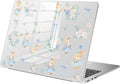 Compatible with MacBook Pro 14 inch Case M5 M4 M3 M2 M1 Pro/Max 2026-2021 A3427 A3426 A3434 A3112 A3185 A3401 A2918 A2992 A2779 A2442, Cute Bunny Bow Flower Hard Shell Clear Cover