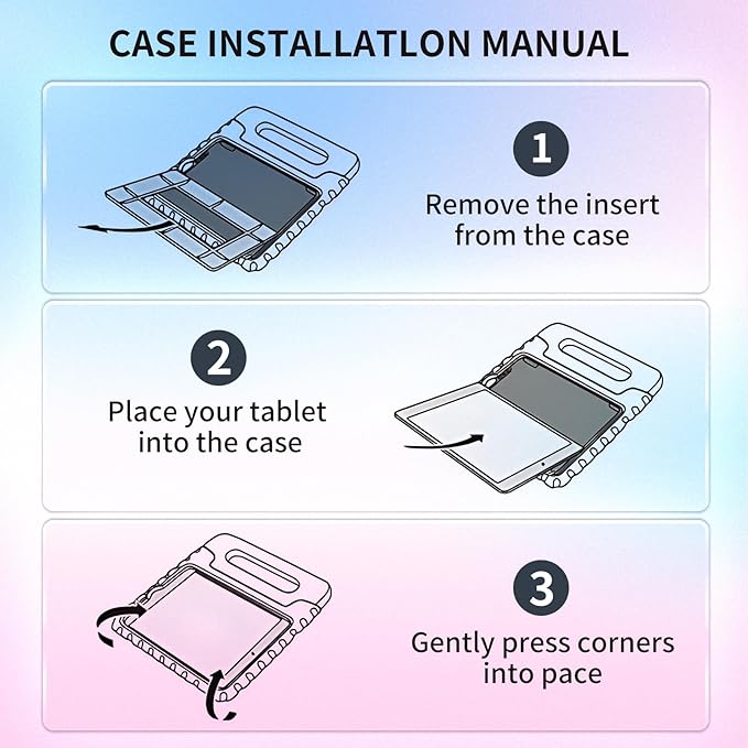 Kids Case for iPad Pro 12.9 2017(2nd Gen)/2015(1st Gen) with Pencil Holder, E-puhate iPad Pro 1st/2nd Generation Case 12.9 inch Shockproof Handle Stand Kids Cover for Child Boys Girls Toddlers(Green)