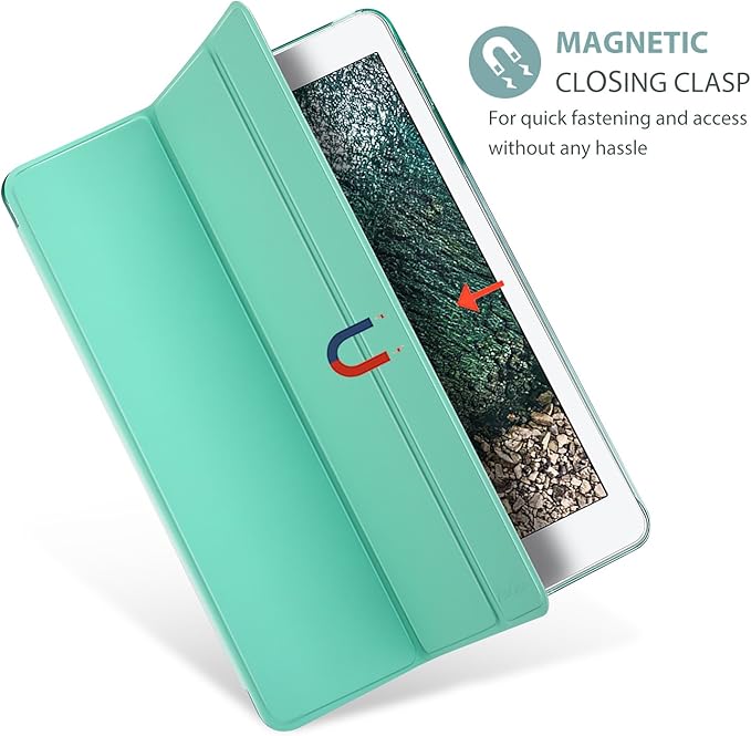 ProCase Smart Case for 10.5” iPad Air 3rd Generation 2019 / iPad Pro 2017, Slim Stand Cover with Translucent Frosted Back for iPad Air 3 -Mint