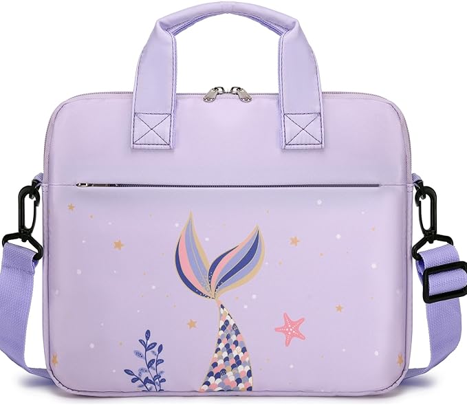 JIANYA Kids Tablet Carrying Case, iPad Bag for Kids with Shoulder Strap, 10-12.5 Inch Tablet Bags