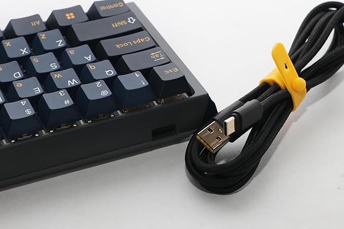 Ducky One 3 Mini Pro Nazca 8K 60% Hotswap RGB Triple Shot PBT Mechanical Keyboard - Cherry MX2A Blue