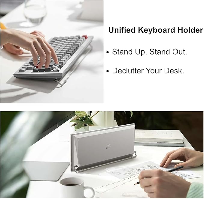 Keyboard 81 Pro Wireless 75% Mechanical Keyboard – Full Aluminum Body, QMK/VIA Programmable, Hot-Swappable Tactile Switches, Knob, RGB Backlight, Bluetooth & USB-C Wired, Mac/Windows/Linux Compatible