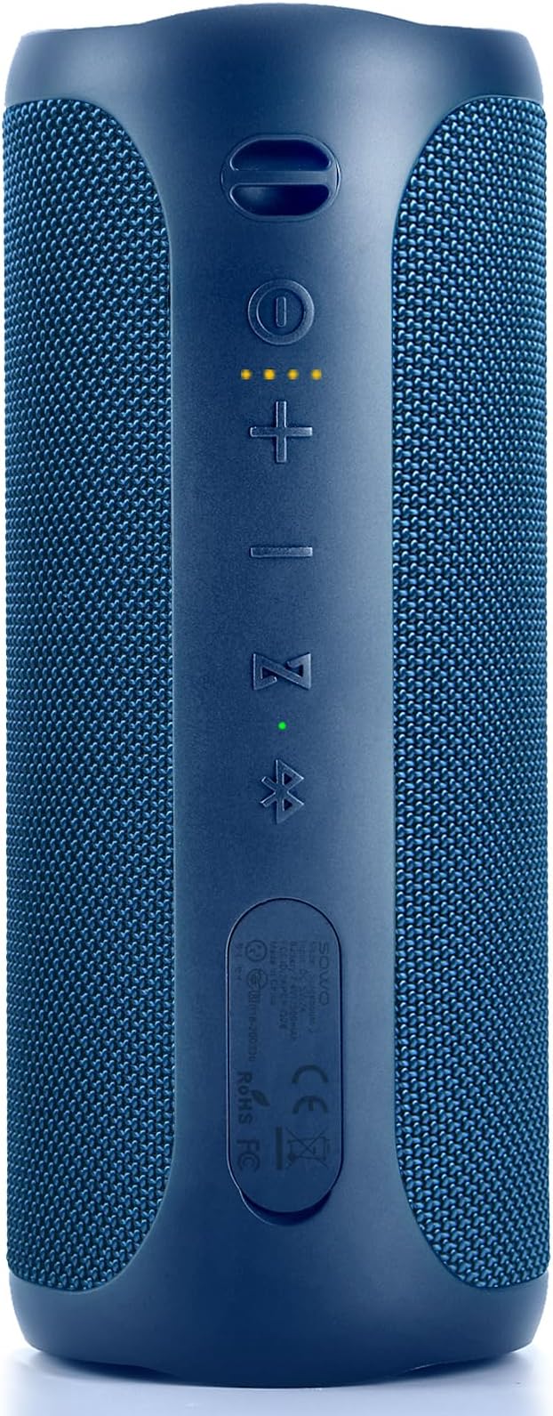 SOWO Waterproof Speaker Bluetooth Wireless- Portable Speaker Loud with Built-in Subwoofer and Tweeter, Extra Bass, Stereo Sound, IP67, Colorful Lights for Party, Outdoor, Camping - Blue