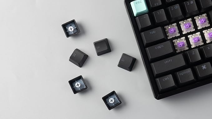 Keychron K2 HE QMK Wireless Gaming Custom Mechanical Keyboard, 2.4 GHz/Bluetooth/Wired 96% Layout Hot-Swappable Programmable RGB Backlit Gateron Magnetic Switches for Mac Windows Black