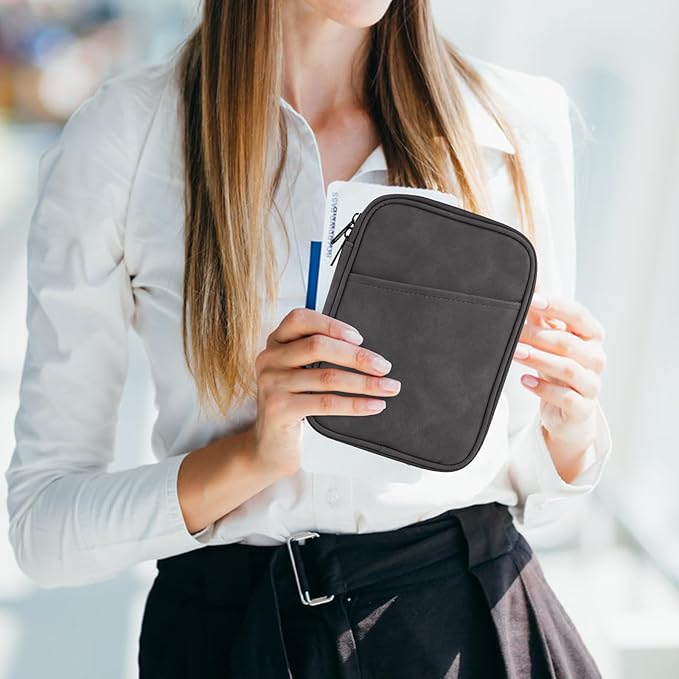 HoYiXi Universal Sleeve Bag for 7-8 inch Tablet Fire HD 8/Fire HD 8 Plus Compatible iPad mini (6th Gen) 8.3" 2021, iPad mini 5/4/3/2/1, Tab A8, 7"-8" inch Android Tablet Sleeve Case -Grey