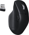 Keychron M6 8K Wireless Gaming Mouse, 2.4G/Bluetooth/Wired, PixArt 3950 Sensor, 8000Hz Polling, Silent Clicks, 5 On-Board Memory Profiles for Plug & Play, Programmable for Mac/Win/Linux – Black