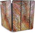Carbon Fiber Skin Compatible with Apple Smart Folio for iPad Pro 13-inch (M4/M5) 2025 - Woodlands - Premium 3M Vinyl Protective Wrap Decal Cover - Easy to Apply | Crafted in The USA by MightySkins