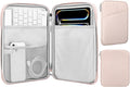 MoKo 9-11 Inch Tablet Sleeve Case, Fits New 11inch iPad Air M4/Pro M5, iPad A16 11", i-Pad 10/9/8/7th/Air 5/4th 10.9"/10.2", Tab S9/S8 11", Protective Bag Carrying Case with Pocket, Pink