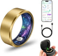 Smart Ring for Women & Men, Health & Fitness Tracker with Heart Rate/Sleep Monitoring/Blood Pressure, 5ATM Waterproof, Activity Trackers with Free App, Valentine's Day Gifts for Women