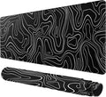 Large Mouse Pad for Desk - Gaming Mouse Pad with Stitched Edges, Anti-Slip Base, Desk Pad for Keyboard and Mouse