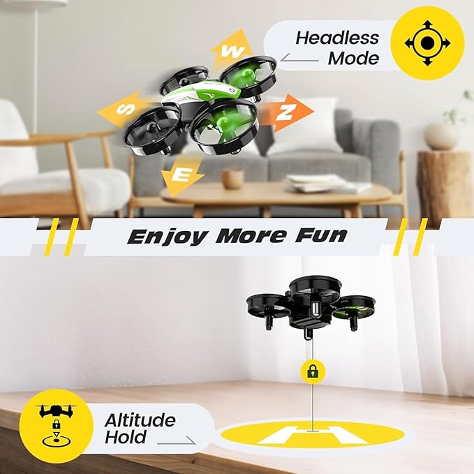 Holy Stone Mini Drone for Kids and Beginners, HS210 Green