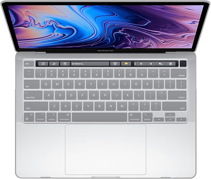 IBENZER Compatible with MacBook Pro 16 Inch Case A2141 Release 2020 2019, Hard Shell Case with Keyboard Cover & Type C Adapter for Old Version Mac Pro 16’’, Clear, T16CL+1TC
