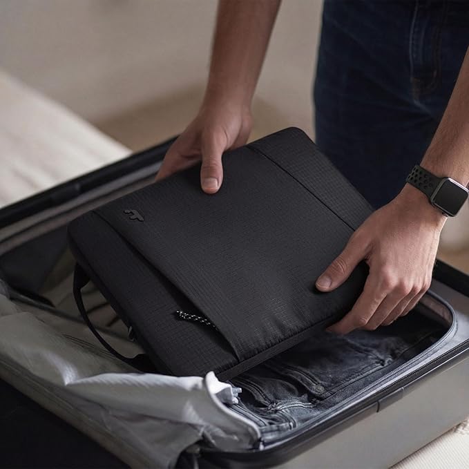 tomtoc Slim & 360° Protective Tablet Sleeve for 11-inch iPad Air & iPad Pro M5/M4/M3, iPad 2025 A16, Water-Resistant Case with CornerArmor