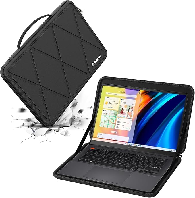 Smatree 15.6 inch Hard EVA Sleeve Compatible for ASUS Chromebook CX15 CX1505, for ExpertBook P1 P1503, for Vivobook 15 F512/S15/S15 OLED/Go 15 OLED Case (X8273T)