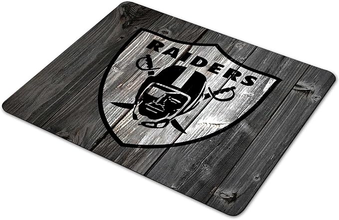 Wood Grain Design Sports Mouse Pad, Non-Slip Rubber Base Mousepad for Computers Laptop, Gaming Mousepad Desk Accessories, Office Supplies - Mouse Pads for Desk