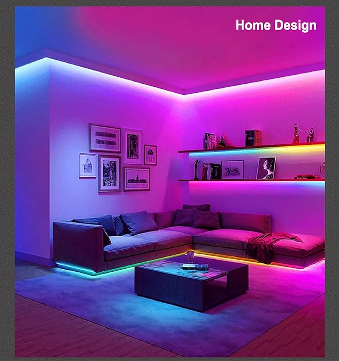 WS2812B RGB LED Strip, Individually Addressable LED Strip, Chasing Effects Dream Color 5050SMD 3.2FT 144 LED Pixel Strip Rope Light DC 5V (White PCB 1M 144Pixels/m Waterproof IP67)