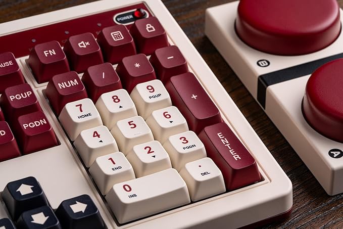 8BITDO Retro 108 Mechanical Keyboard - FAMICOM