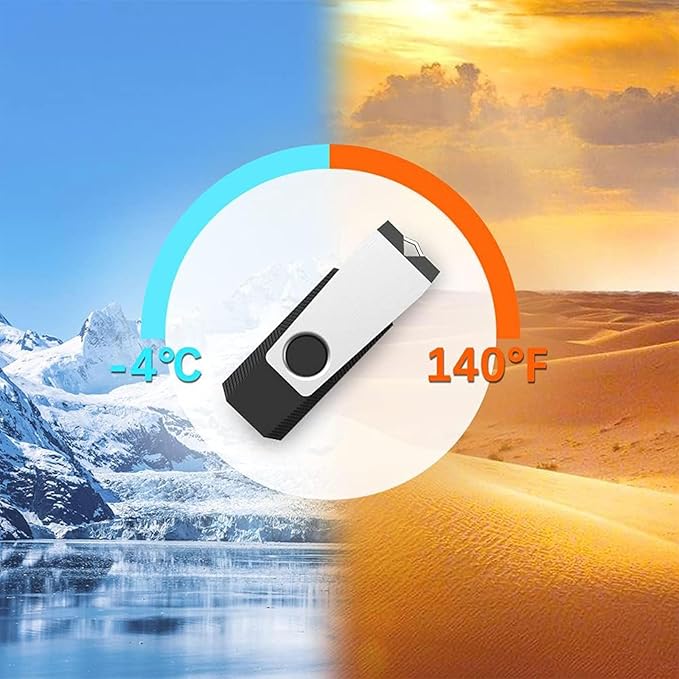 KEXIN 32GB Flash Drive 2 Pack USB 3.0 Flash Drive 32G Thumb Drive Jump Drive Memory Stick Data Storage Pen Drive Black Blue
