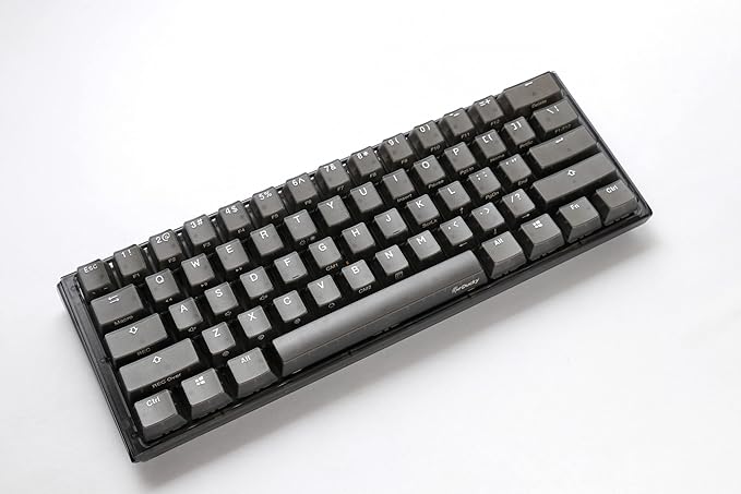 Ducky One 3 Mini Aura 60% Mechanical Keyboard: Quack Mechanics Dampening, Hot-Swappable Cherry MX Brown Switches, High-Density PBT Tripleshot Keycaps, RGB, US, Black