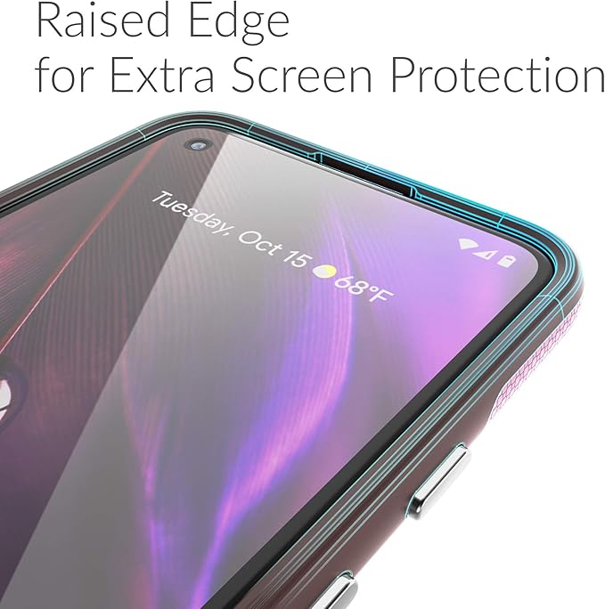 Crave for Pixel 5a Case, Shockproof Protection Dual Layer Case for Google Pixel 5a 5G (6.34 inch) - Lilac
