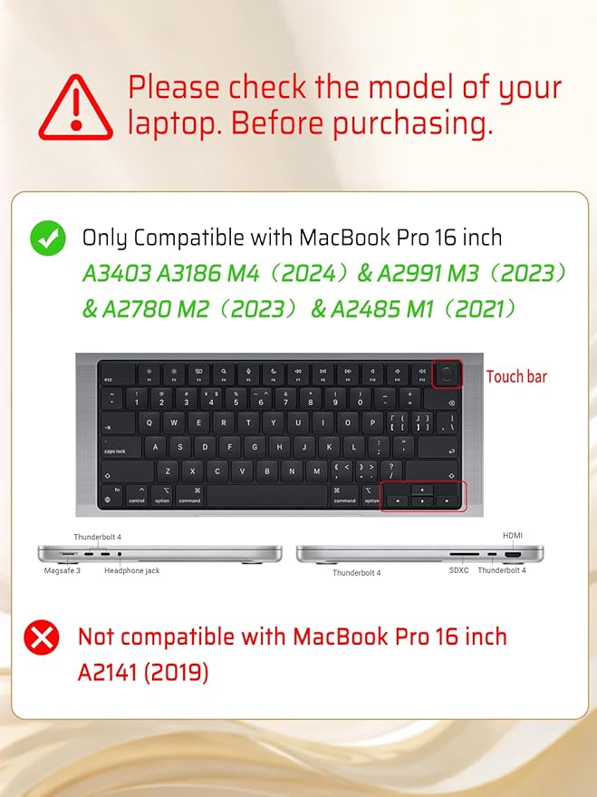 Seorsok Compatible with MacBook Pro 16 inch Case 2026-2021 M5 M4 M3 M2 M1 A3429 A3428 A3403 A3186 A2991 A2780 A2485,Fabric Leather Plastic Hard Shell Case & Keyboard Cover,Reddish Woven No Logo Cutout