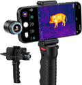 TNV30i Thermal Monocular for USB-C iPhone, iPad & Android, Night Vision Thermal Imaging Camera, 512×384 Super-Resolution 50Hz 20mK 1600-Yard Thermal Infrared Camera for Hunting, Building Detection