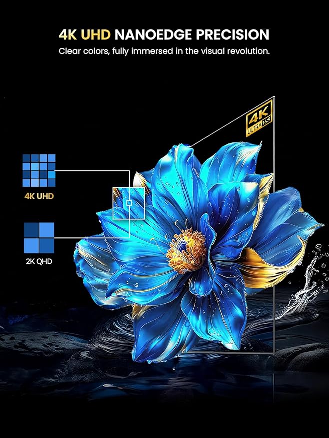 UPERFECT 4K OLED Portable Monitor, 13.3" UHD 3840x2160 Laptop Display, 150% sRGB, 500 Nits, 1ms Response, Ultra-Slim Aluminum Design, Travel Monitor for PC, Phone, Game Console - UColor O Lite