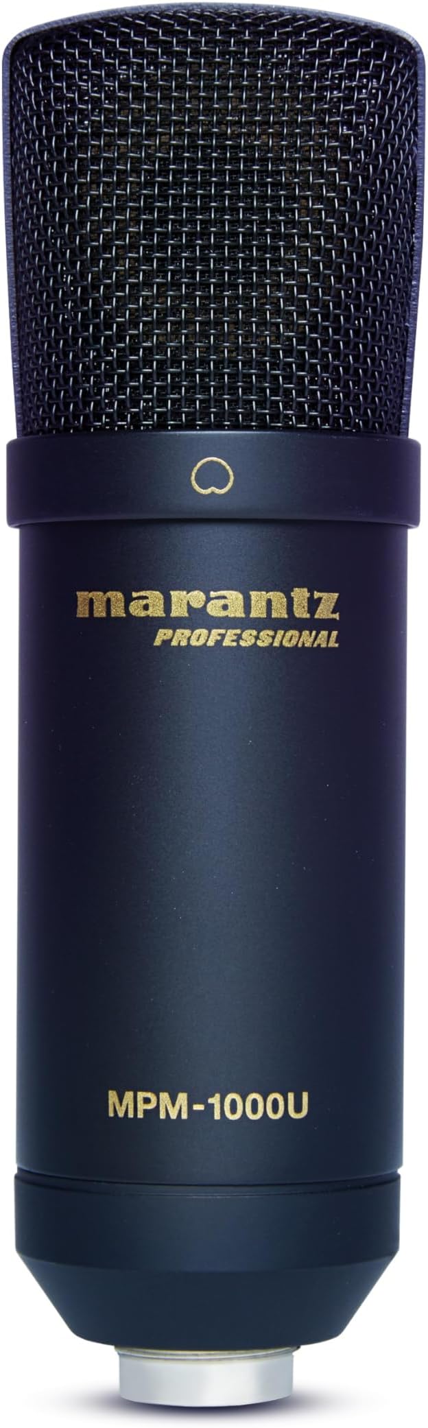 Marantz Professional MPM-1000U USB Condenser Microphone for Gaming, Streaming and Podcasting - Built-In Audio Interface, Desktop Stand, Plug-and-Play, Black