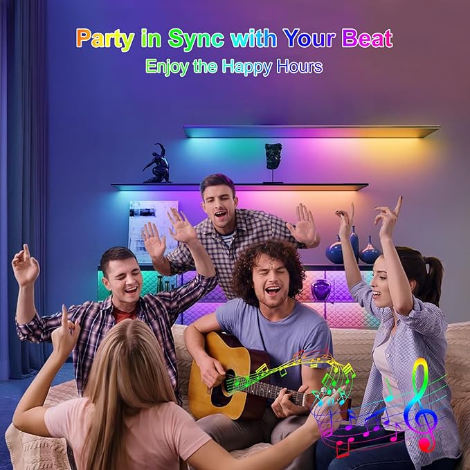 16.4FT WS2812B 5V LED Strip Lights 300 Individual Addressable RGB IC 5050SMD LEDs - Flexible White PCB IP67-60LEDs/m MagicRGB Dream Color for DIY Chasing Color Project (No Power Supply & Controller)