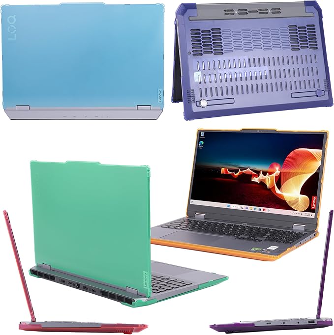 mCover Case ONLY Compatible for 2023-2025 15.6" Lenovo LOQ 15IAX9 15ARP9 15IRX9 15AHP9 15IRX10 15AHP10 Series Windows Computers (NOT for Other Lenovo Models)- Red