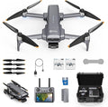Contixo F33 Professional Drone - 4K/30FPS Camera, GPS & Optical Flow, 2-Axis Gimbal + EIS, 5.5" Touchscreen Remote, Obstacle Avoidance, 4-Mile FPV, 42-Min Flight, Hunting & Outdoor Tracking