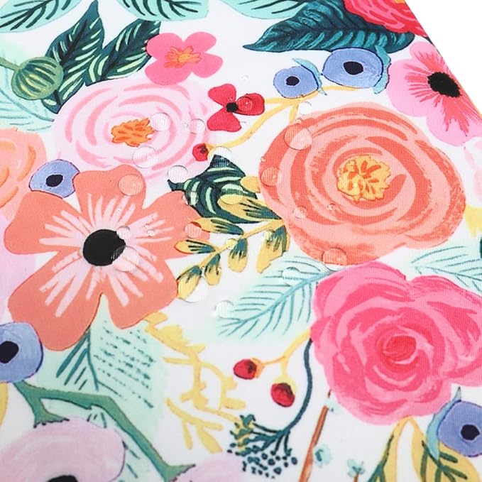 Canvaslife Laptop Sleeve Case Cover with Pocket for MacBook Pro 14 inch and 14 inch-14.4 inch HP, Lenovo, Dell, ASUS, Acer Notebook Computer (New Garden Roses)