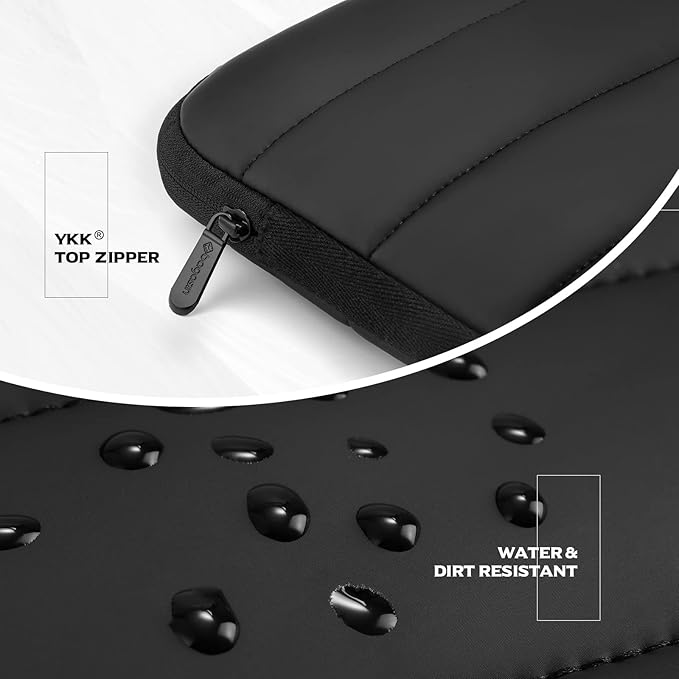Bagasin 14 Inch TSA Laptop Bag Protective Sleeve Waterproof with 4-Layer Protection for MacBook, HP, Dell, Lenovo, Asus Notebook