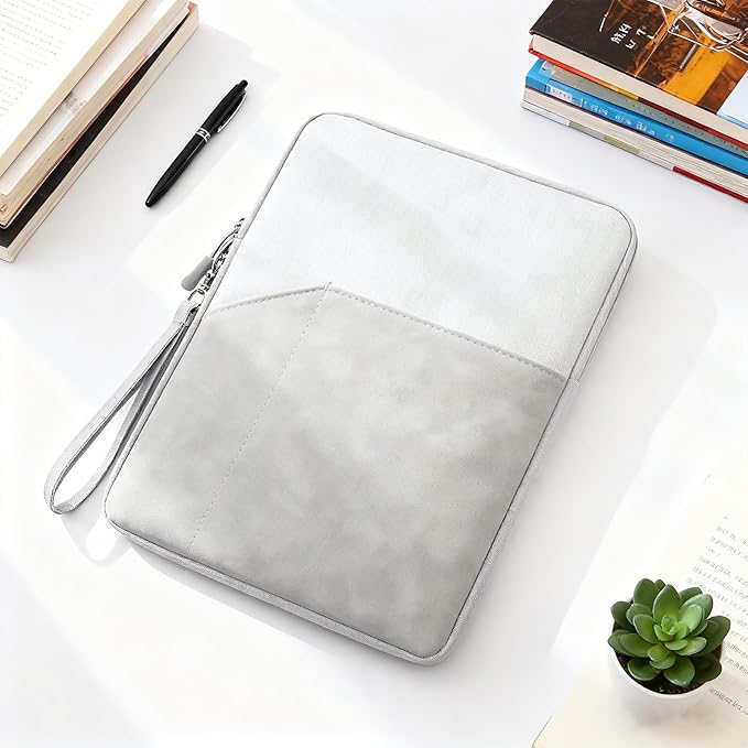 Lacdo Tablet Sleeve Case for 11 inch iPad A16, 11 Inch IPad Air M4 M3 M2, 11" iPad Pro M5 M4, 10.9" ipad, 10.2" iPad, 10.9" IPad Air, 11" Samsung Galaxy Tab A9+, Ipad Sleeve Fit Magic Keyboard, Gray