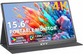 KYY 4K Portable Monitor – 15.6" UHD IPS Travel Display, Slim & Lightweight Design, HDMI & USB-C Inputs, Perfect for PS5, Xbox, Switch, Laptops, Phones, and On-the-Go Professionals, K5