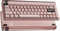 MelGeek MADE68 Pro Wired Gaming Keyboard, Magnetic Keyboard with Hall Effect, 65% Compact Rapid Trigger, Hot-Swappable, RGB Snap Tap & Adjustable Actuation, Online HIVE Custom (Pink)